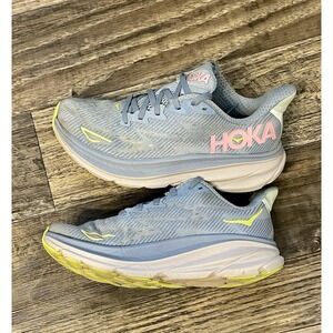 Hoka One One Clifton 9 Dusk Pink Twilight Women's Running Shoes Sz 6B Sneakers